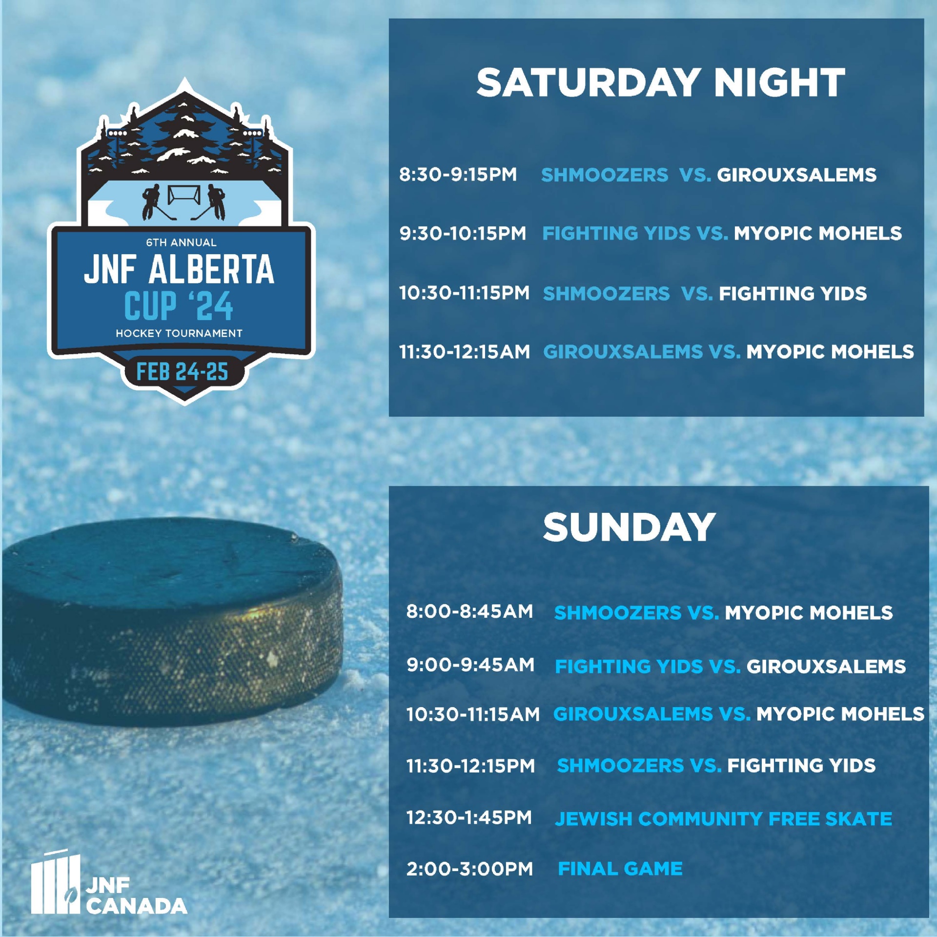 2024 JNF Alberta Cup 2024 JNF Alberta Cup